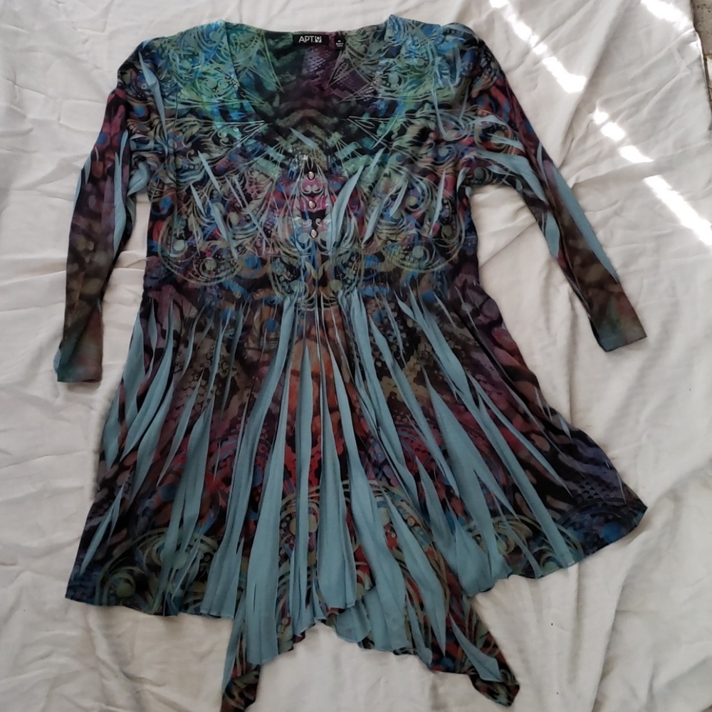 Beautiful knit multicolored top